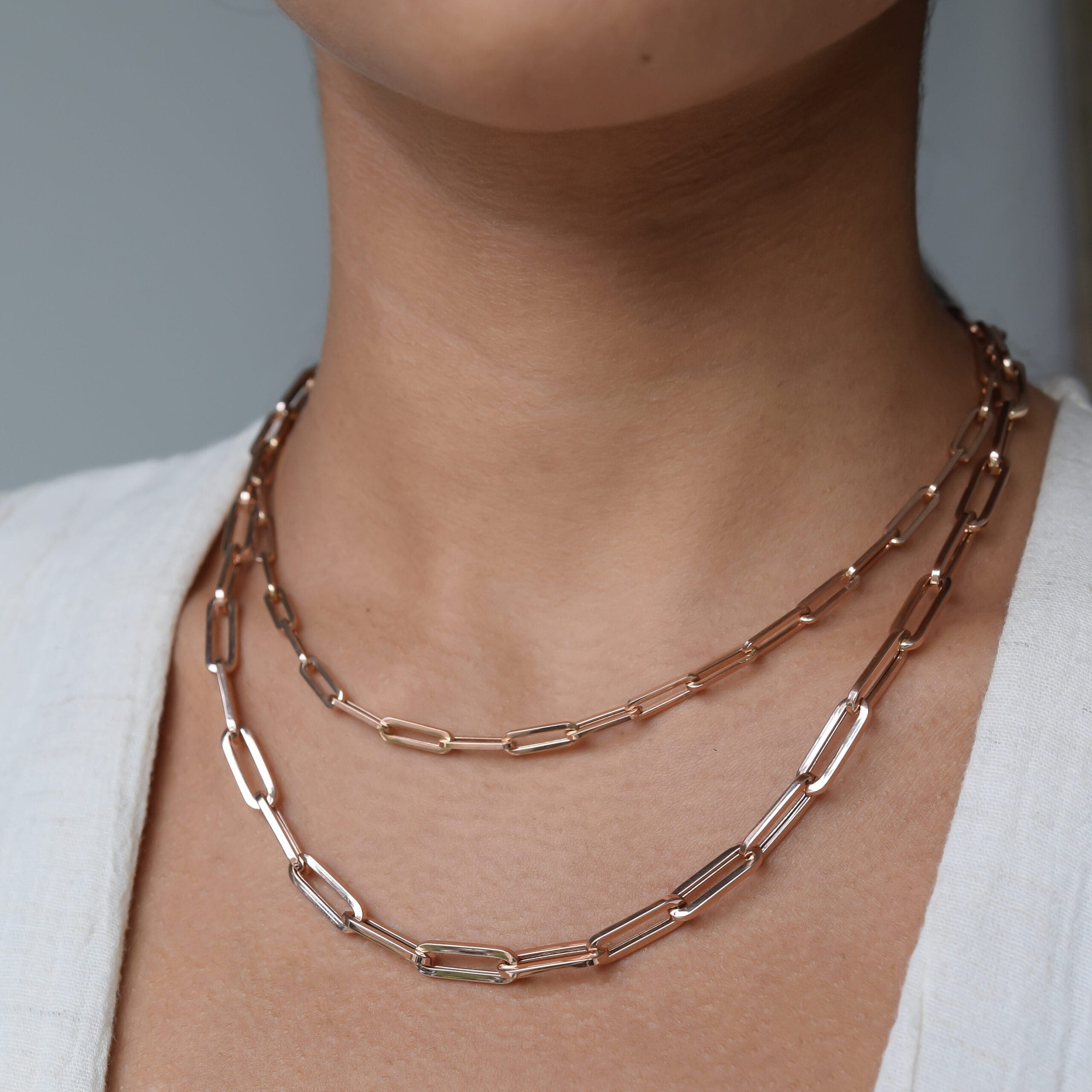 Small Chain Link Necklace